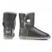 UGG Bailey Button Leather Bling Grey